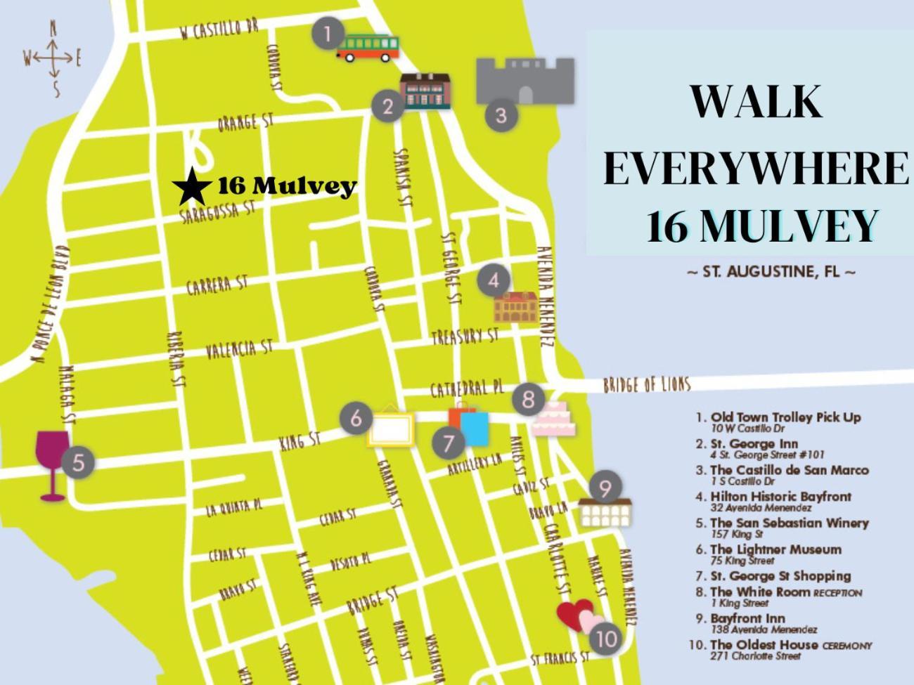 Villa Mulvey # 4 St. Augustine Ngoại thất bức ảnh
